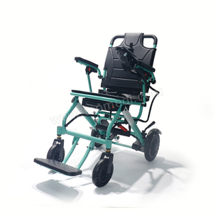 Silla de Ruedas eléctrica motorizada ligera y deportiva de 16kg, silla de ruedas eléctrica de fibra de carbono para viajes - Product Image 3