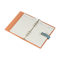 Carnet de bureau OEM à anneaux en métal épaissi pour réunions d'affaires, fabrication en usine