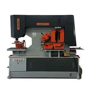 Q35Y Serie Multifunctionele Hydraulische Ironworker Gecombineerd Ponsen En Afknippen Machine Hoek Metalen Snijmachine - Product Image 1