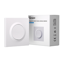 Caja de Instalación para Interruptor de Pared SONOFF E1GS, Material de PC, Diseño Ultrafino, para la Serie Fusion MINIR4/MINIR4M/ZBMINIR2