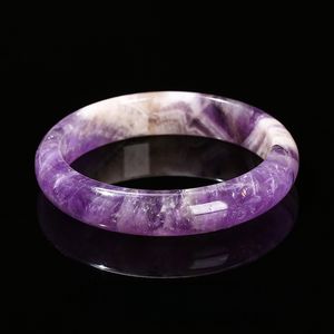 JD taşlar toptan Premium doğal ametist bileklik geniş bant için meditasyon bileklik manevi şifa kristal takı - Product Image 5