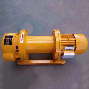 Cd1 Electric Winch 1 5 Ton Steel Wire Rope Ac 380 V Yellow For Lifting And <b>Hoisting</b> - Product Image 1