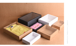 Custom Logo Printed Transparent PVC Window Gift Packaging <strong>Box</strong> Kraft Gift <strong>Box</strong> with clear Window - Product Image 4