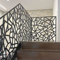 Reilbu Moderne Edelstahl- & Aluminium-Lasergeschnittene Hochwertige Geländer Balustraden Handläufe Treppen- & Sichtschutz DIY
