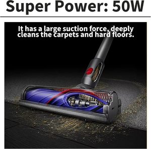 Tête électrique de brosse à rouleau à dégagement rapide pour tapis de sol en bois dur pour <span class=keywords><strong>aspirateur</strong></span> Dysons V7 V8 <span class=keywords><strong>V10</strong></span> V11 V15 <span class=keywords><strong>Animal</strong></span> Absolute - Product Image 2
