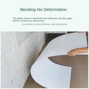 Chống Cháy PVC Nhựa Chống Ẩm Côn Trùng Bằng Chứng Ký Túc Xá Giường Ban Quân Đội Màu Xanh Lá Cây & Trắng Thiết Kế Hiện Đại Trung Quốc Xuất Xứ - Product Image 3