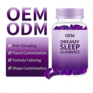 Integratore in Gommose per il Sonno e la Memoria, OEM/ODM Personalizzato, Etichetta Privata, Senza Zucchero, Naturale, Vegano, con 5mg di Melatonina, Magnesio e Vitamina D - Product Image 3