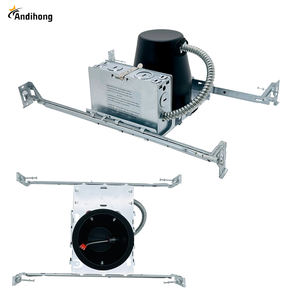 ETL 4 pulgadas Led Downlight Carcasa TP24 Remodelación IC Carcasa Negro 4 "Marco Pull-up Empotrable Potlight Carcasa - Product Image 4