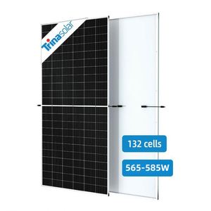 ราคาแผงโซลาร์เซลล์ Trina Solar Vertex 580W TSM-DE19R 565W 570W 575W 580W 585W โมดูลพลังงานแสงอาทิตย์ Trina Solar สำหรับระบบโซลาร์เซลล์ - Product Image 1