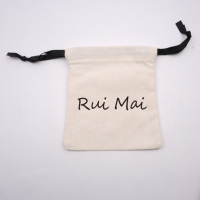 Sacs à cordon en toile de chanvre et coton biologique recyclé, petits, pour emballage de bijoux, vente chaude