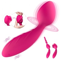 Heißer Liebes-Vibrator aus Flüssigsilikon, vollständig ummantelt, für Männer und Frauen, AV-Stick zur inneren Anwendung, starke Vibration, leise Masturbation, Sexspielzeug