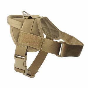 럭셔리 사용자 정의 개 하네스 통기성 메쉬 패딩 조정 가능한 스트랩 반사 트림 프리미엄 개 하네스 - Product Image 5