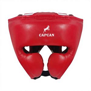 Protector de Cabeza de Boxeo de Cuero de Diseño Personalizado con Características de Seguridad, Ligero y Ecológico - Product Image 1