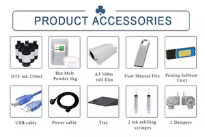 Máquina de Impresión DTF/DTG A3 Todo en Uno, Conjunto Completo con Cabezal Epson, Impresora de Prendas para Personalización de Ropa y Telas - Product Image 3