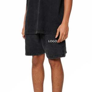 High Street Side Stripe Loose Sport Thick Mens Shorts Outdoor Casual Vintage Washed Men's Shorts - Product Image 1