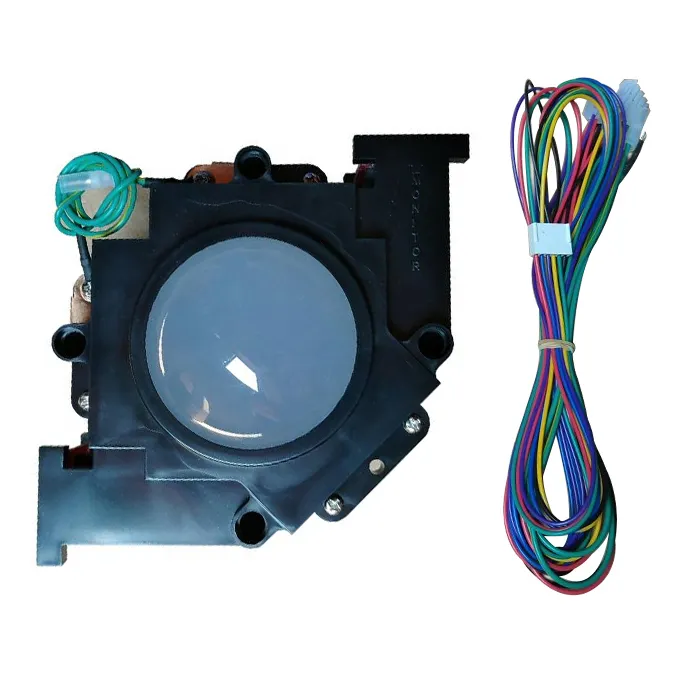 TrackBall éclairé de 2 pouces de diamètre pour jeu classique 60 en 1 accessoires de jeu pcb