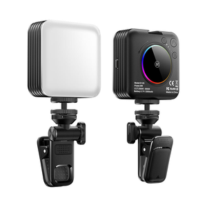 DODOUP Lampe vidéo RVB Mini lampe LED pour caméra 2000mAh Lampe à panneau LED rechargeable Éclairage de remplissage photo vidéo pour Youtube <span class=keywords><strong>Tik</strong></span> <span class=keywords><strong>Tok</strong></span> - Product Image 5