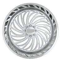 Jantes de camion forgées polies à rebord profond personnalisées SL 28X12 30X12 20X14 26X14 avec 6X139.7 8X170 pour Chevy Silverado 1500 Ford F250