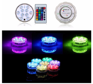 RGB chìm LED Disco ánh sáng Glow hiển thị hồ bơi bồn tắm nước nóng Spa đèn tắm lightn - Product Image 4
