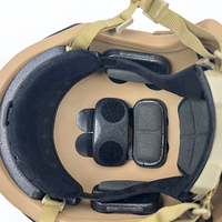 Casque tactique léger CSJ en gros, noir/vert/marron coyote, confortable, avec logo personnalisé, fabriqué en UHMWPE/Aramide/Polyurée