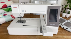 Máquina de Bordar Computarizada <span class=keywords><strong>Janome</strong></span> Memory Craft 550E, la Más Grande, Independiente, de un Solo Cabezal, para Uso Doméstico - Product Image 2