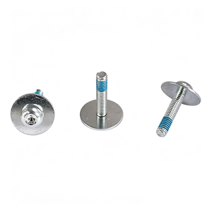 Vis à tête cylindrique Torx en acier au carbone de grade 8.8, zinguées, avec joint Nylok bleu, certifiées CE, ODM, OEM, sur mesure, <span class=keywords><strong>M2</strong></span>, M3, M4, M5 - Product Image 2