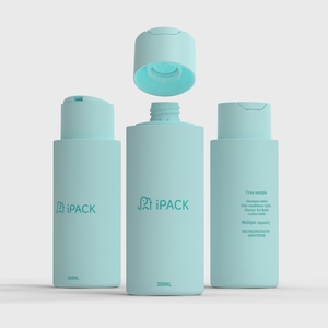 Bouteilles de shampooing de luxe personnalisées <span class=keywords><strong>Ipack</strong></span> de 300 ml, bouteilles en plastique HDPE pour shampooing, gel douche, lotion avec bouchon à disque - Product Image 3