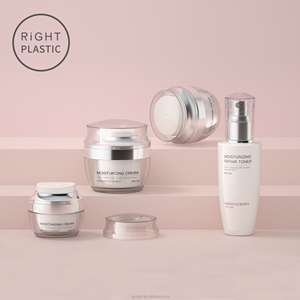 Pot sans air OMS <span class=keywords><strong>de</strong></span> 30ml pour crème <span class=keywords><strong>de</strong></span> soin personnel et crème pour les yeux pot à pompe cosmétique rechargeable <span class=keywords><strong>bouteille</strong></span> en plastique en forme <span class=keywords><strong>de</strong></span> cylindre - Product Image 4