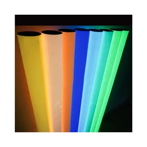 Reflective Glow In The Dark Photo Luminescent Vinyl Film For Inkjet Printing