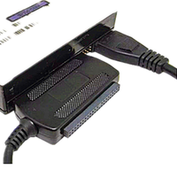 Kabel Adaptor Konverter Hard Drive USB2.0 SATA IDE Merek OEM, Kecepatan Transfer 480Mbps, Mendukung HDD 2.5/3.5 inci, Kompatibilitas Universal