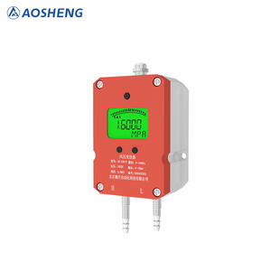 Trasmettitore di Pressione del Vento AOSHENG ad Alta Precisione in Acciaio Inox con Display Digitale 4-20mA Protezione IP66 per Condotti HVAC - Product Image 2