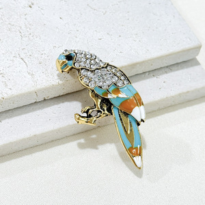 Trendy Imbue Diamante Broches Animal Senior Temperamento <span class=keywords><strong>Eagle</strong></span> <span class=keywords><strong>Brooch</strong></span> Suit Vestido Pin Senhoras Jóias Acessórios Atacado Casal - Product Image 4