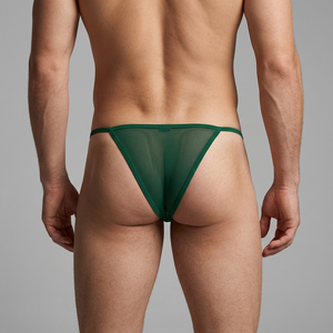<span class=keywords><strong>Slip</strong></span> da <span class=keywords><strong>Uomo</strong></span> Sexy Gay, Jockstrap a Vita Bassa in Rete <span class=keywords><strong>Trasparente</strong></span>, Perizoma a U, Tanga, Sostegno Atletico, Mutande - Product Image 2