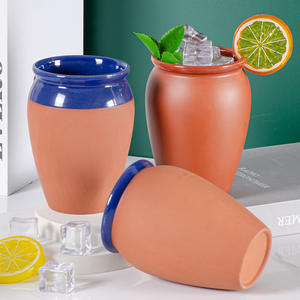 Tasse à café en argile de qualité alimentaire 6oz 8oz avec logo personnalisé sans poignées pour la <span class=keywords><strong>Russie</strong></span> Krusovice Bonnane Ararat <span class=keywords><strong>Don</strong></span> Ramon - Product Image 2