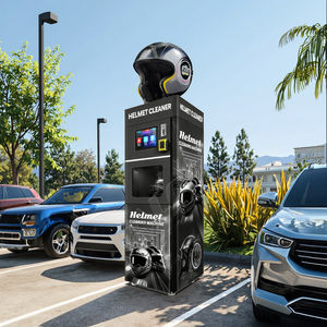 Máquina Expendedora de Limpieza de Cascos Personalizada con Opciones de Pago con Monedas, Código QR y Tarjeta de Crédito, Incluyendo Sistema de Token SDK - Product Image 3