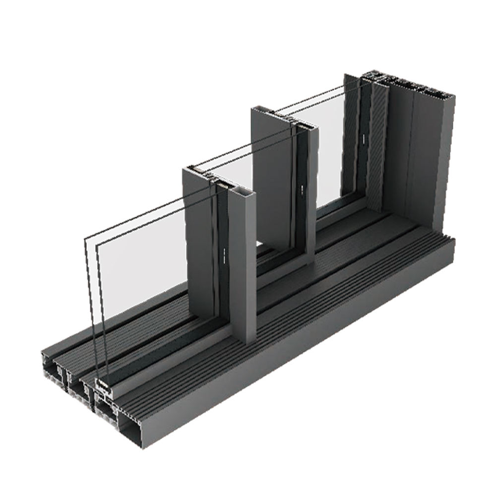 Maison passive à rupture de pont thermique, anti-effraction, avec simple vitrage.