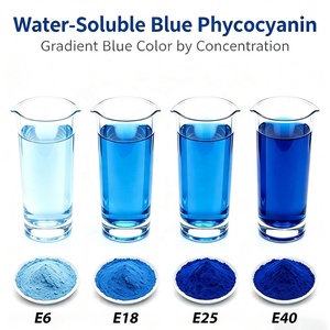Poudre de Spiruline Bleue en Gros E6 E18 E25 E40 Qualité Alimentaire Extrait de Spiruline Phycocyanine Poudre de Phycocyanine Spiruline Bleue - Product Image 2