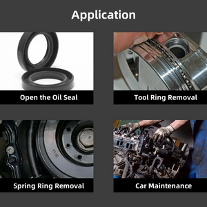 2 PCS Set Alat Pick dan Hook Khusus, Mini Hook Penarik Penghilang untuk Sekring Kecil, Kabel, Steker, Gasket, Pegas, dan O-Ring - Product Image 5