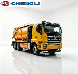 Camion-citerne pour vidange et nettoyage des fosses septiques, camion-citerne pour eaux usées - Product Image 4