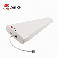 Antenne Yagi directionnelle log-périodique LPDA large bande 4G LTE extérieure à gain élevé 11dBi CenRF, modèle Y-0827-65V11i pour amplificateur de signal