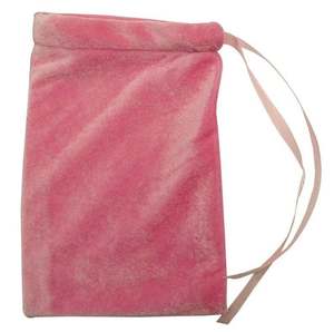 50pcs personnalisé flanelle bijoux emballage ruban cordon Chic velours pochette pour mariage faveur cadeau sacs - Product Image 3