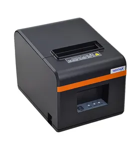 מותג 80mm Xprinter N160II USB LAN אוטומטי חותך נייר תרמי קבלת מדפסת קופה לסופרמרקט