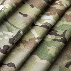 Fabric Factory Wholesale Twill Polyester Cotton Russia VSR Camouflage Fabric For Milispec Uniform