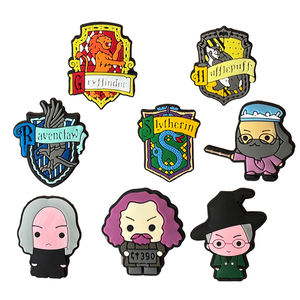 Nueva llegada al por mayor de PVC suave personalizado <span class=keywords><strong>Harry</strong></span> zapato encantos zapato mágico decoración hebilla pulseras - Product Image 6