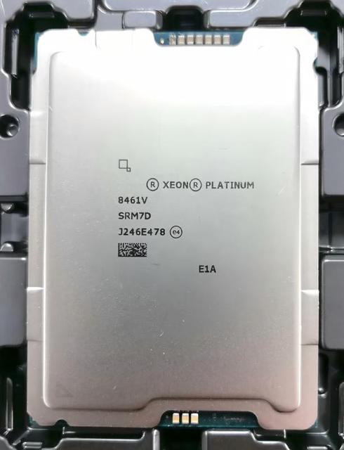 Xeon Platinum 8461V Server CPU Processor SRM7D Data Center Computing Chip 48 Core 96 Thread Server CPU