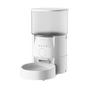 Dudu Distributeur automatique de nourriture pour animaux de compagnie, noir arrondi, contrôle intelligent par application, pour chiens et chats, prise européenne, 1,31 kg - Product Image 4