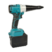 Rivet automatique 20V Lithium-ion Tournevis portable Rivet Écrou sans fil Pistolet à riveter électrique sans balais