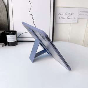 Pour IPad10 10.9 Tab étui de protection 10.2 pouces givré ultra-mince pliable support Air 4 5 9.7 pouces Anti Drop Pro11 tablette <span class=keywords><strong>coque</strong></span> - Product Image 2