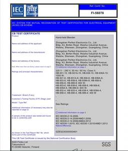 Liquidificador de Mão Elétrico com Motor de Cobre Puro, 5+ Velocidades, Maker de Smoothies, Batedor de Ovos, Picador de Carne, Copo Medidor para Uso Doméstico - Product Image 5