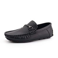 Chaussures habillées décontractées en cuir PU légères et respirantes, antidérapantes, pour garçons, fabriquées sur mesure en Chine